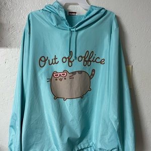 Pusheen “out of office” Windbreaker size S